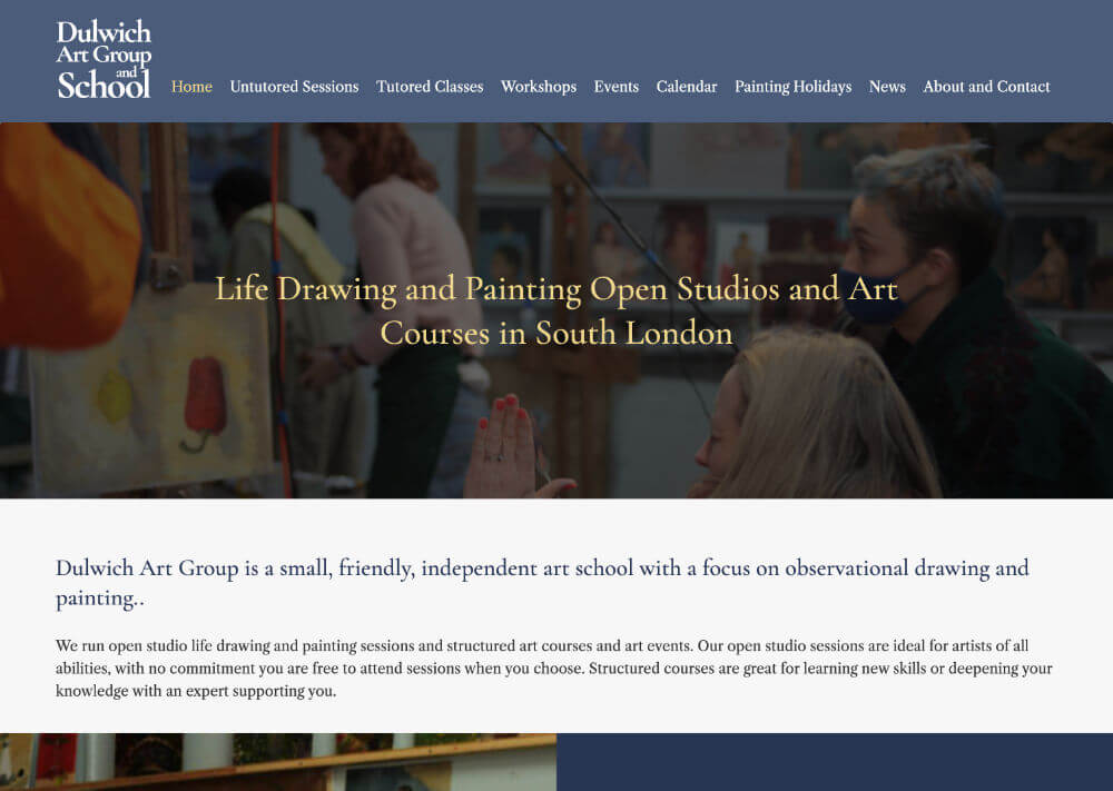 Dulwich Art Group Home Page